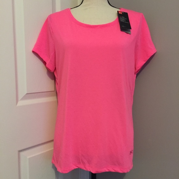 UNDER ARMOUR Whisperlight Keyhole Cutout SS Tee - Picture 3 of 11